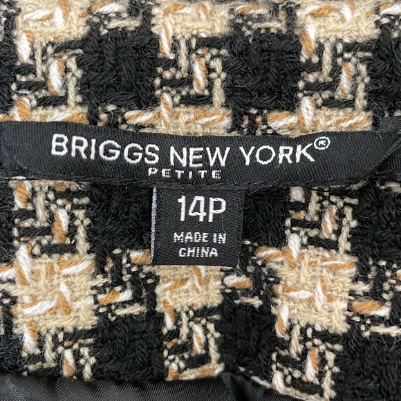 NEW Briggs New York Blazer. Size 14P - Picture 3 of 8